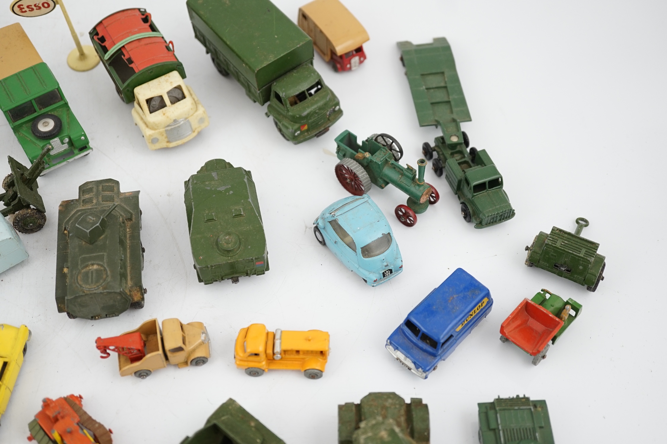 Thirty-eight diecast vehicles by Dinky Toys, Corgi Toys, Matchbox, etc. including a Spot-On BMW - Image 15 of 20