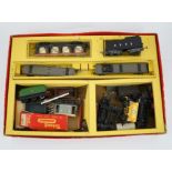 A collection of Tri-ang Railways 00 gauge model railway items, including; four locomotives, US