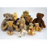 A collection of twenty-six modern teddy bears by The English Teddy Bear Co., Honey Hill Bears,