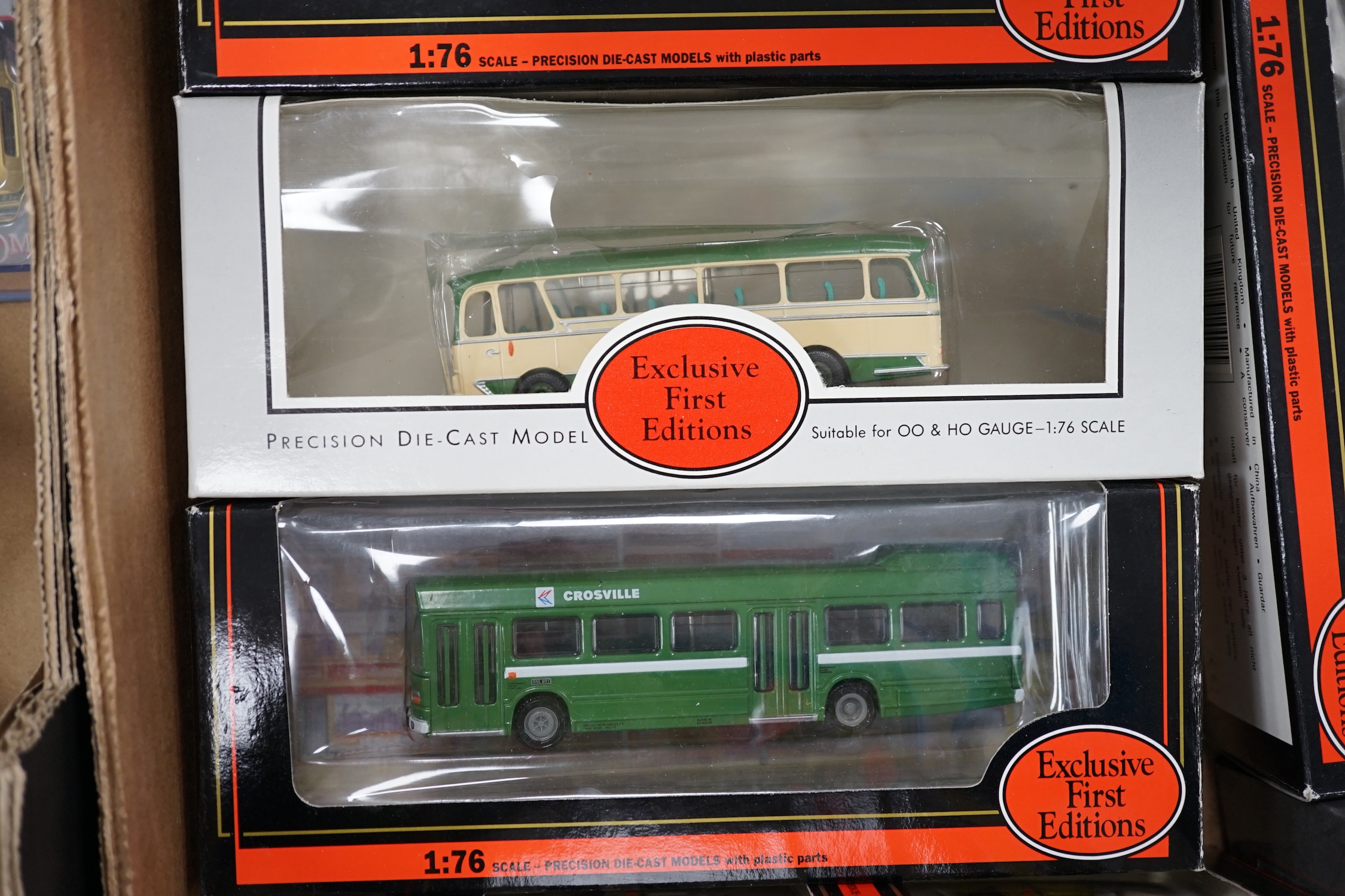 Thirty-two boxed EFE diecast buses, coaches, gift sets, etc. and one Britbus, operators including; - Image 7 of 8