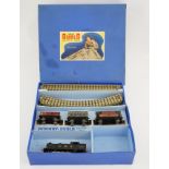 A collection of Hornby Dublo railway for 3-rail running, including; a boxed EDG7 Tank Goods Train