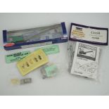 A collection of packeted white metal and plastic 00 gauge model railway kits by Dapol, 4mm Scale