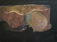 § § Harold Mockford (English, 1932-2023) 'Birling Gap II'oil on boardsigned verso, dated '71 and