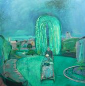 § § Harold Mockford (English, 1932-2023) ‘The Outing’oil on boardsigned verso and dated 1976122 x