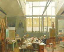 § § Ken Howard OBE, RA, RWS, RWA, ROI, PPNEAC (British, 1932-2022) 'Robert Buhler and Bill Michael