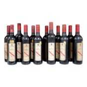 Twelve bottles of d’Arenberg McLaren Vale The Dead Arm Shiraz, for the years. 2000; 2001 (2);