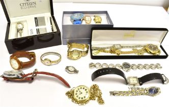 ASSORTED WATCHES (16) To include Eco Citizen, Sekonda and Incabloc. Sold as seen