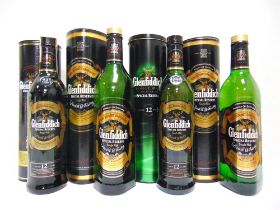 [WHISKY]. GLENFIDDICH 12 YEARS OLD SPECIAL RESERVE SINGLE MALT one bottle (40%, 70cl), tubed;