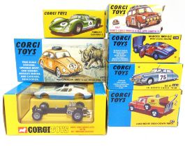 SEVEN CORGI MODEL CLUB (RE-ISSUE) DIECAST MODEL VEHICLES comprising a No.256, Volkswagen 1200 East