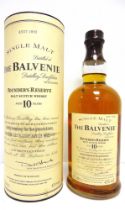 [WHISKY]. THE BALVENIE FOUNDER'S RESERVE 10 YEARS OLD HIGHLAND SINGLE MALT one bottle (43%, 1