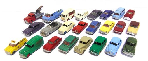 TWENTY-FOUR DINKY DIECAST MODEL VEHICLES circa 1950s-70s, variable condition, generally playworn and