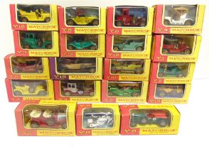 NINETEEN MATCHBOX MODELS OF YESTERYEAR circa 1960s, variable condition, most good or better, each