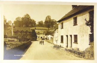 POSTCARDS - WEST SOMERSET & NORTH DEVON Approximately 241 cards, including real photographic views