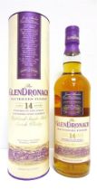 [WHISKY]. THE GLENDRONACH 14 YEARS OLD SAUTERNES FINISH HIGHLAND SINGLE MALT one bottle (46%, 70cl),