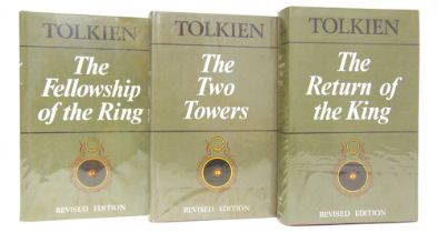 [CLASSIC LITERATURE]. Tolkien, J.R.R. The Lord of the Rings, three volumes, comprising The