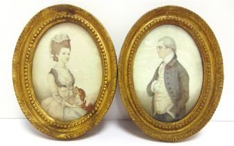 J. TOOMER (LATE 18TH CENTURY) Miniature portrait of a lady with a spaniel, watercolour, bodycolour