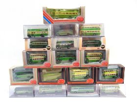 A COLLECTION OF DIECAST MODEL SOUTHDOWN BUSES & SUPPORT VEHICLES mainly 1/76 scale, by Exclusive