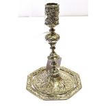 VICTORIAN SILVER CANDLESTICK