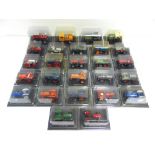 TWENTY-SIX PART-WORK DIECAST MODEL TRACTORS most mint or near mint and boxed, (boxes opened and