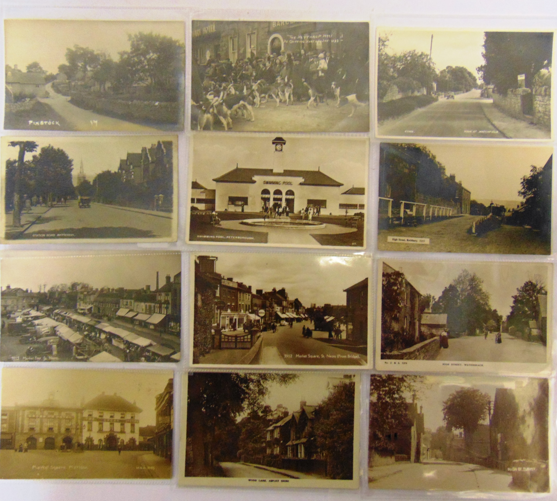 POSTCARDS - ASSORTED TOPOGRAPHICAL Approximately 313 cards, including real photographic views of the - Image 2 of 4