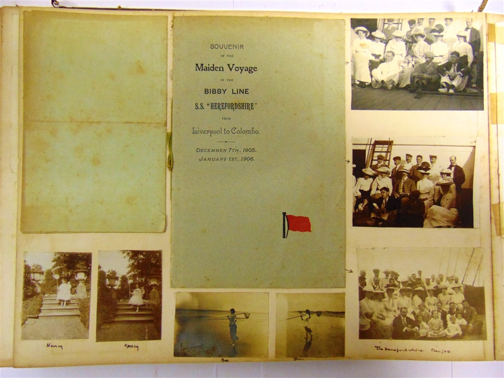 [PHOTOGRAPHS] An album of approximately 101 photographs, together with assorted ephemera, late - Image 5 of 13