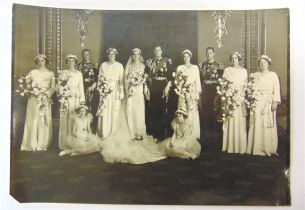 [PHOTOGRAPHS]. BRITISH ROYAL FAMILY Approximately nineteen press agency photographs, circa 1930s, of