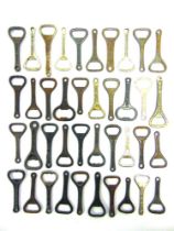 BREWERIANA - FORTY ASSORTED PROMOTIONAL BOTTLE OPENERS comprising those for Simonds; Guinness;
