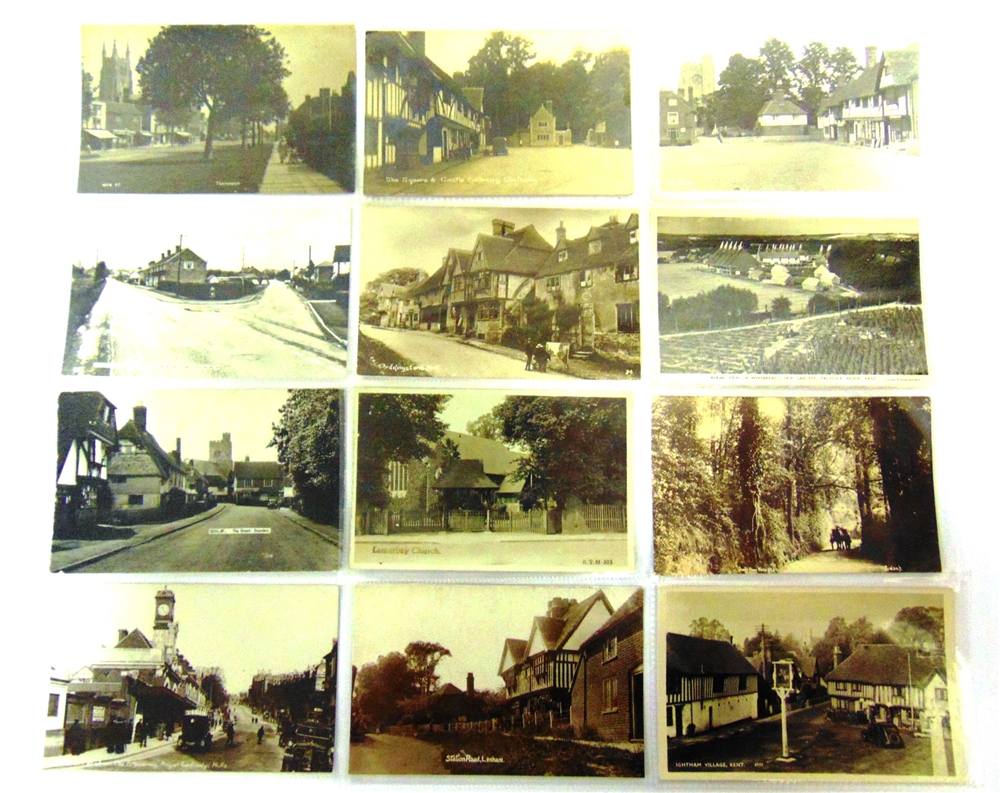 POSTCARDS - KENT Approximately 210 cards, including real photographic views of S.E. & C.R. - Image 2 of 3