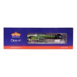 [OO GAUGE]. A BACHMANN NO.32-550A, B.R. CLASS A1 4-6-2 TENDER LOCOMOTIVE 'TORNADO', 60163 lined