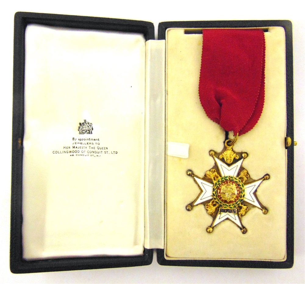 THE MOST HONOURABLE ORDER OF THE BATH, C.B. (MILITARY) COMPANION'S NECK BADGE silver-gilt and
