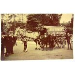 POSTCARDS - DEVON Approximately 380 cards, including real photographic views of a carnival float (