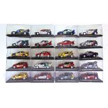 TWENTY 1/43 SCALE PART-WORK DIECAST MODEL RALLY CARS based on entrants from the 2000s, each mint