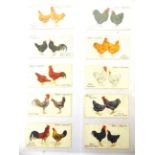 CIGARETTE CARDS - TWENTY-THREE ASSORTED SETS comprising Player, 'Poultry', 1931 (50/50); Wills, '