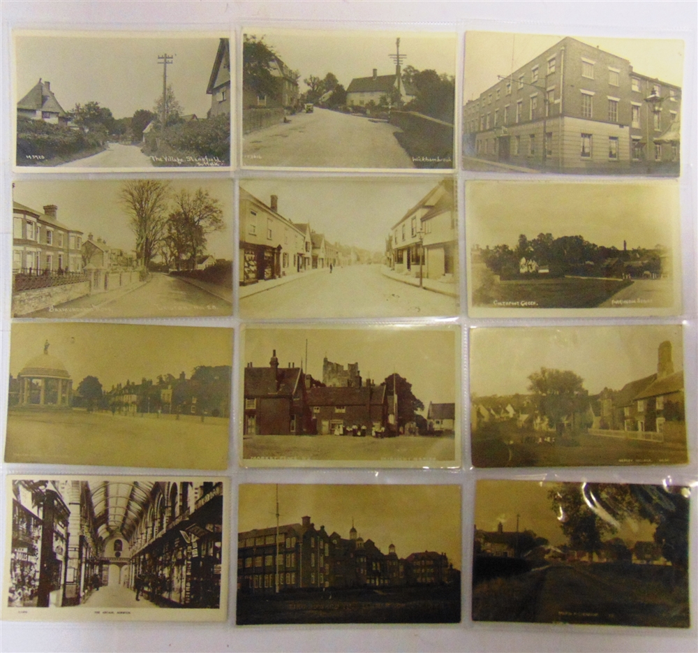 POSTCARDS - NORFOLK & SUFFOLK Approximately 305 cards, including real photographic views of The - Image 2 of 4