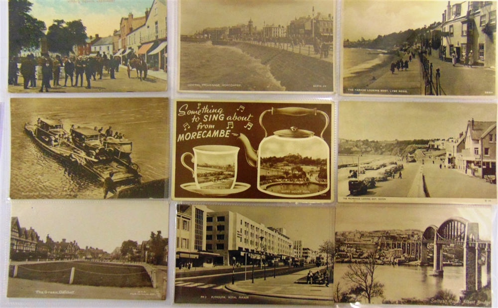 POSTCARDS - ASSORTED TOPOGRAPHICAL Nineteen cards, comprising real photographic views of Chideock ( - Image 3 of 3