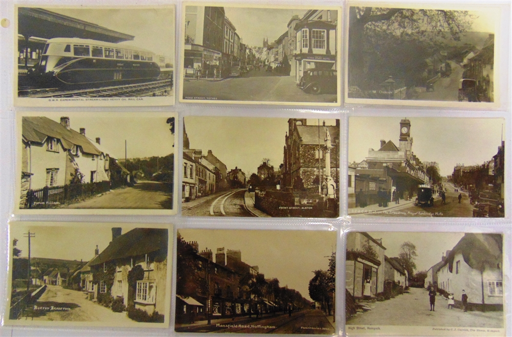 POSTCARDS - ASSORTED TOPOGRAPHICAL Nineteen cards, comprising real photographic views of Chideock ( - Image 2 of 3