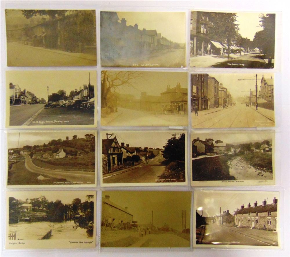 POSTCARDS - YORKSHIRE Approximately 241 cards, including real photographic views of a [Tram] Car - Image 3 of 5
