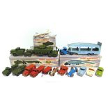 ASSORTED DINKY DIECAST MODEL VEHICLES comprising a No.982, Bedford Pullmore Car Transporter, mid