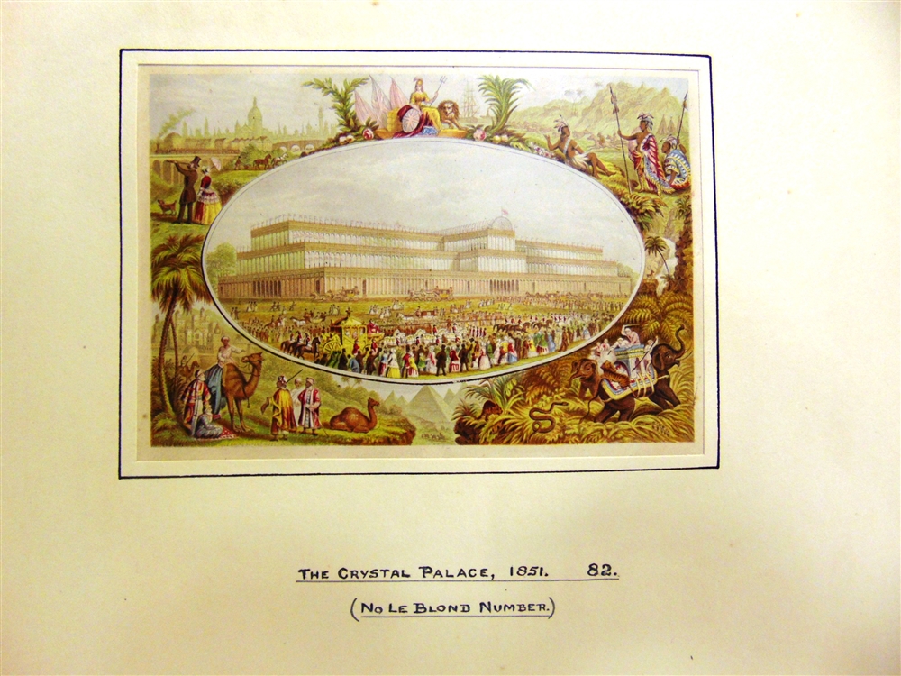 AN ALBUM OF SIXTY-FIVE LE BLOND & SIMILAR PRINTS including 'Her Majesty Leaving Portsmouth - Image 3 of 4