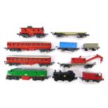 A LONE STAR TREBLE-O-LECTRIC COLLECTION comprising a bo-bo diesel locomotive, D5900, green livery;