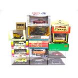 FIFTEEN ASSORTED DIECAST MODEL VEHICLES including an unmade white metal kit Dannini Modelli No.
