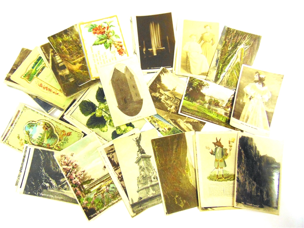 POSTCARDS - ASSORTED Approximately 115 cards, topographical, greetings, theatrical and other, ( - Bild 3 aus 3