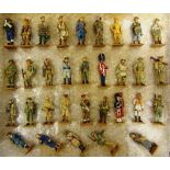 THIRTY-TWO ASSORTED DEL PRADO MODEL SOLDIERS including those of Great War and Second World War