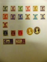 STAMPS - A PART-WORLD COLLECTION (I-Z) mainly used with some mint, (ring binder).