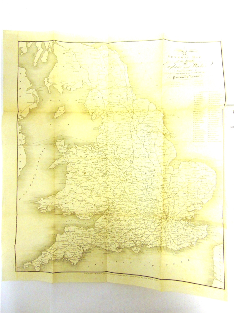 [TOPOGRAPHY]. BRITISH TRAVEL Mogg, Edward. Paterson's Roads; being an entirely original and accurate - Bild 3 aus 3