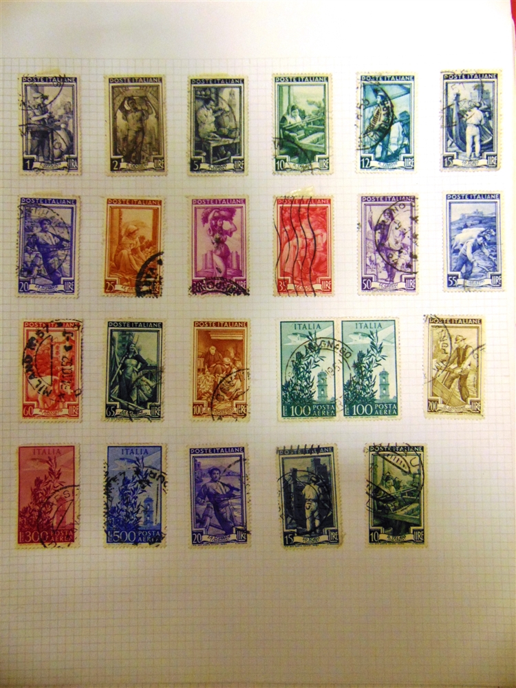 STAMPS - A PART-WORLD COLLECTION (I-Z) mainly used with some mint, (ring binder). - Bild 2 aus 7
