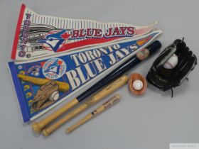 Ten Items relating to the Baseball and the Toronto Jays