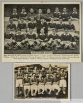 Small Senior Service 1935-36 Manchester United team card