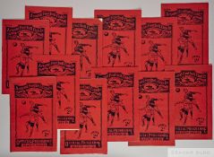 Twelve Arsenal home match programmes, 1934-35