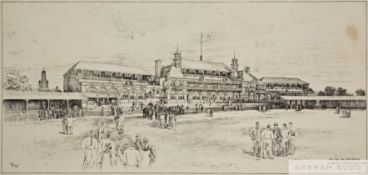 Kennington Oval New Cricket Pavilion print